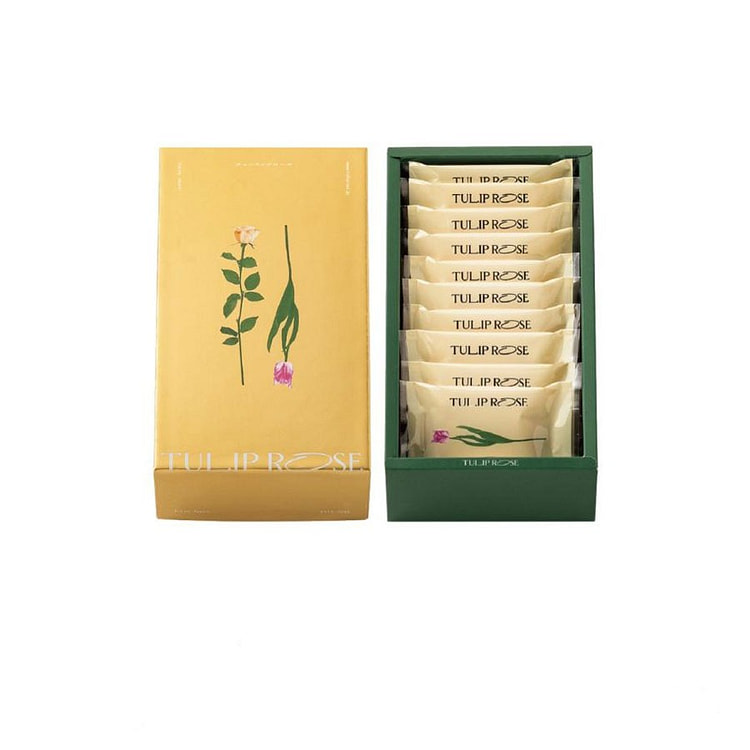 TULIP ROSE 浓郁芝士巧克力夹心饼 10枚 1 盒