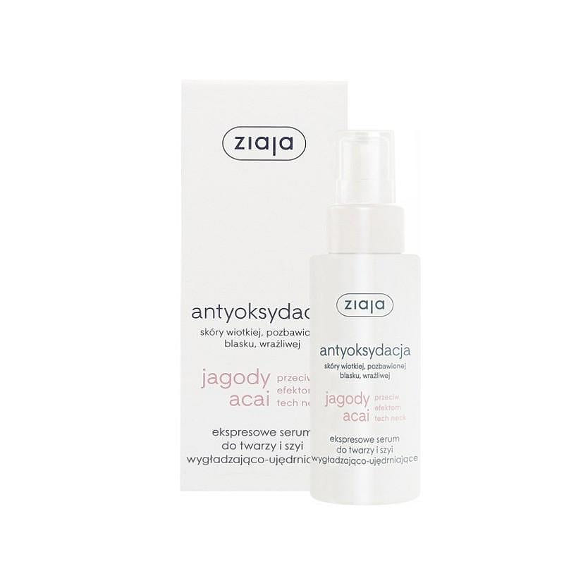Ziaja – Acai Berry Express Face and Neck Serum (50ml)