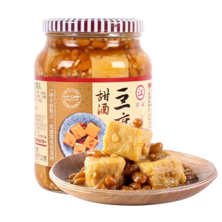 Jiangji Sweet Wine Fermented Bean Curd 900g