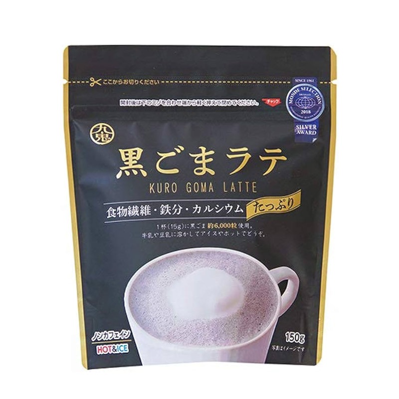 九鬼 黑芝麻拿鐵150g 補鐵 補鈣 無咖啡因 1 份