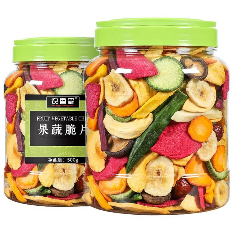 农香森综合果蔬脆500g水果蔬菜干