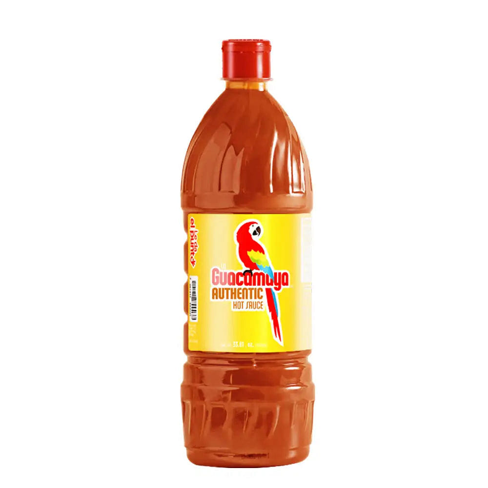 La Guacamaya Authentic Hot Sauce 33.8 oz – Case – 12 Units 1 each