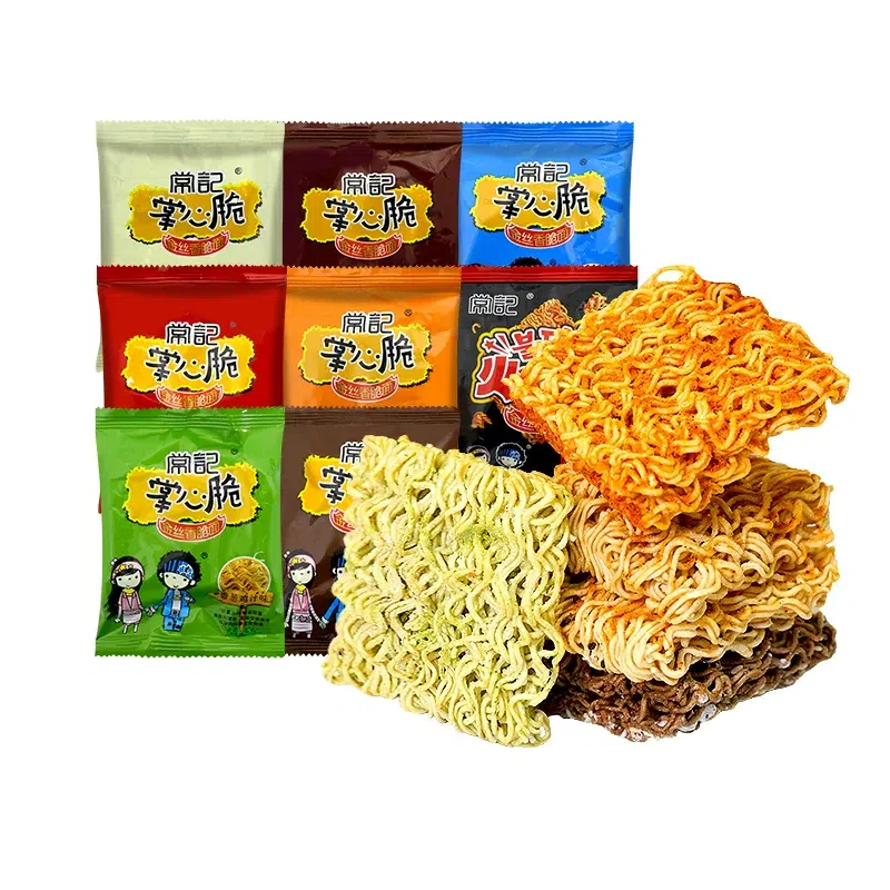 Palm crisp noodles mixed flavor 10 packs *15g 150 g