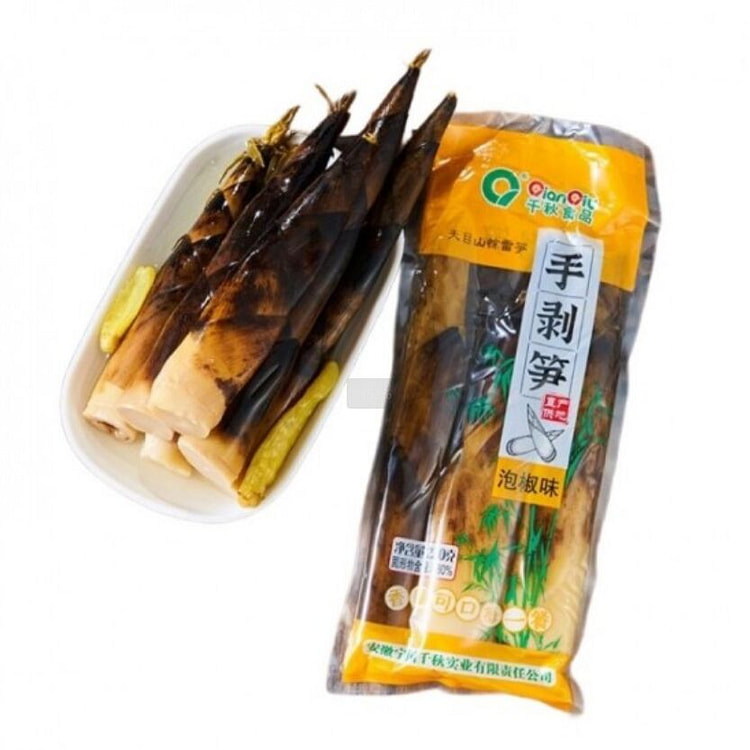千秋手剥笋 泡椒味230g
