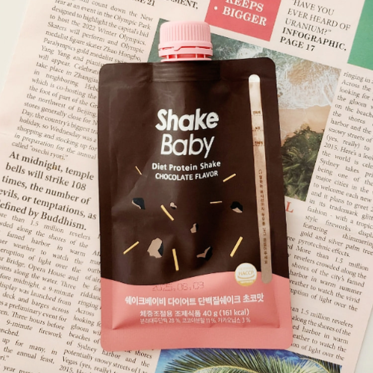 【韩国直邮】ShakeBaby代餐奶昔巧克力口味