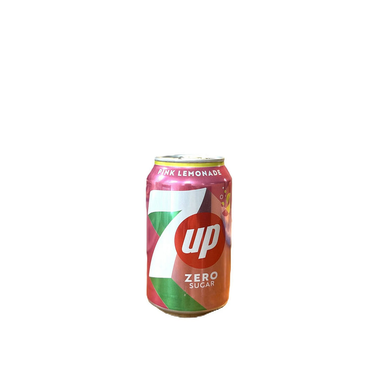 7UP Pink Lemonade Sparkling Citrus Soda 330ml (UK)
