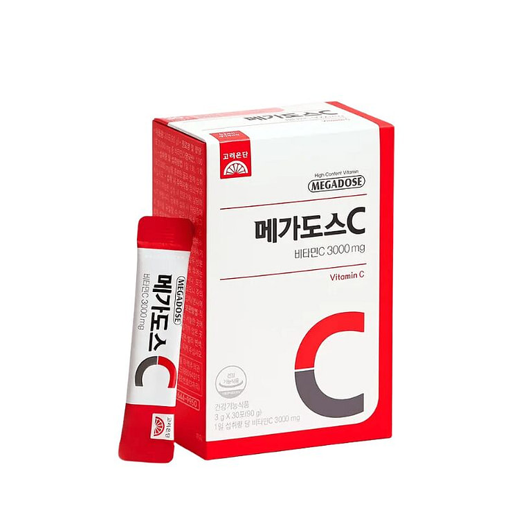 Korea EUNDAN MegaDose C Vitamin C 3000 Powder 3g 1 box