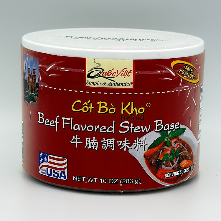 Quoc Viet Beef Flavored Stew Base 1 Jar 10 oz