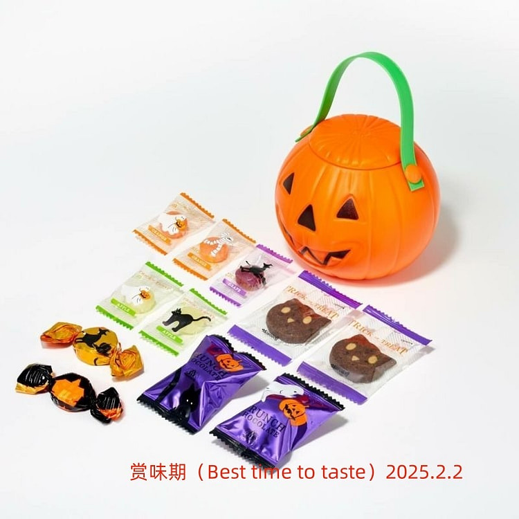 摩洛索夫  南瓜灯 内含有巧克力和饼干 11枚入