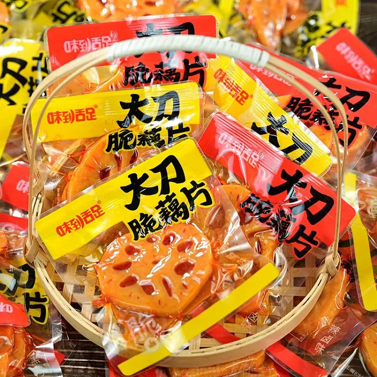 厚切香辣大刀藕片素食开胃解馋混合口味