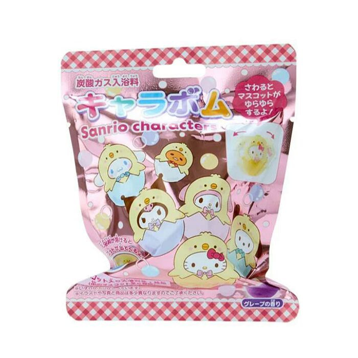 Sanrio Bath Ball Chicken Model Grape Scent