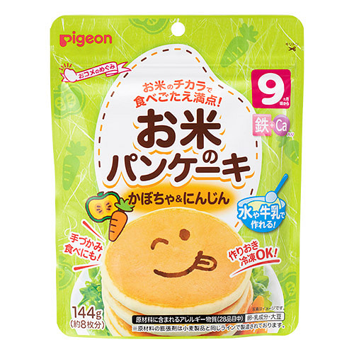 贝亲 宝宝辅食 米饼粉 144g【南瓜胡萝卜味】