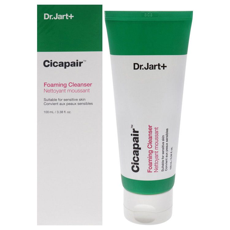 Dr. Jart+ 的 Cicapair 泡沫潔面乳，男女皆宜 - 3.38 盎司