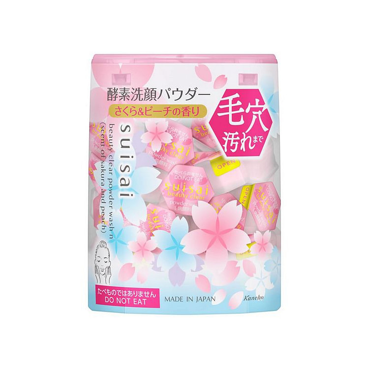 水之璨 洁面粉 樱花白桃香 12.8g