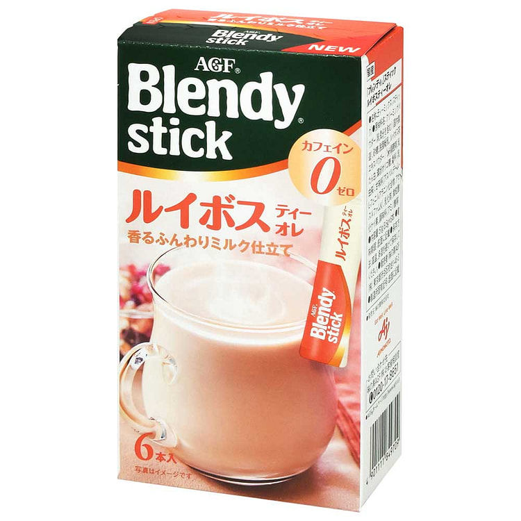 AGF Blendy 路易波士茶欧蕾冲饮棒 6支