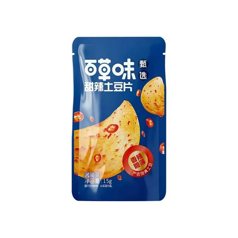 Sweet and Spicy Potato Slices with Herbal Flavor 150 g