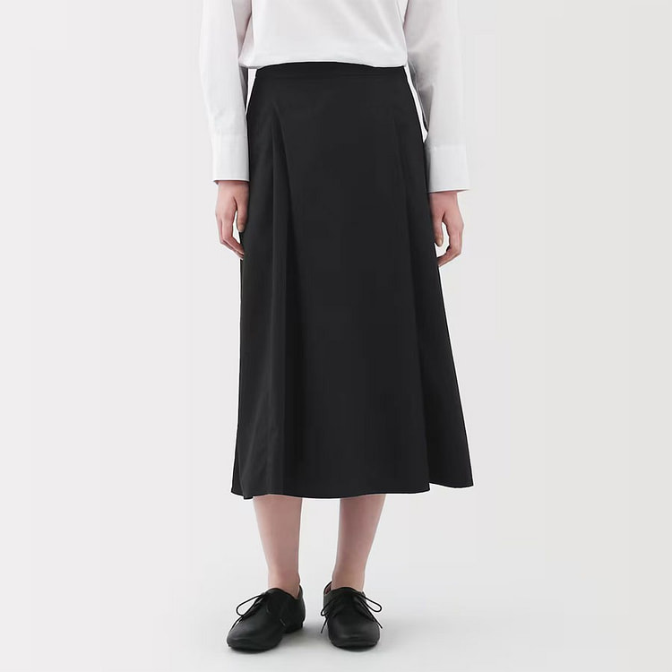 muji 无印良品 女士速干宽幅伞裙L号/
