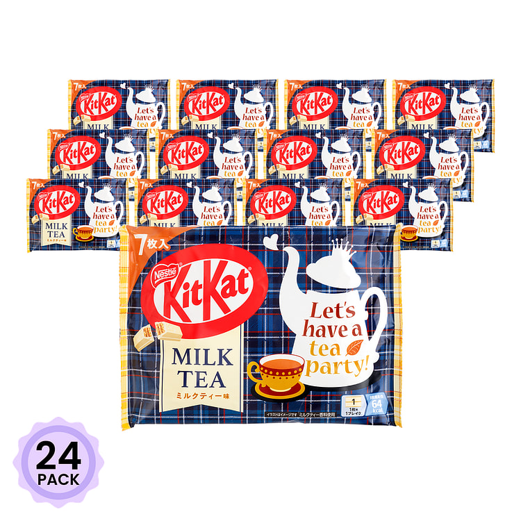 雀巢 KitKat 巧克力威化饼干 奶茶味 4.4 盎司*24 包