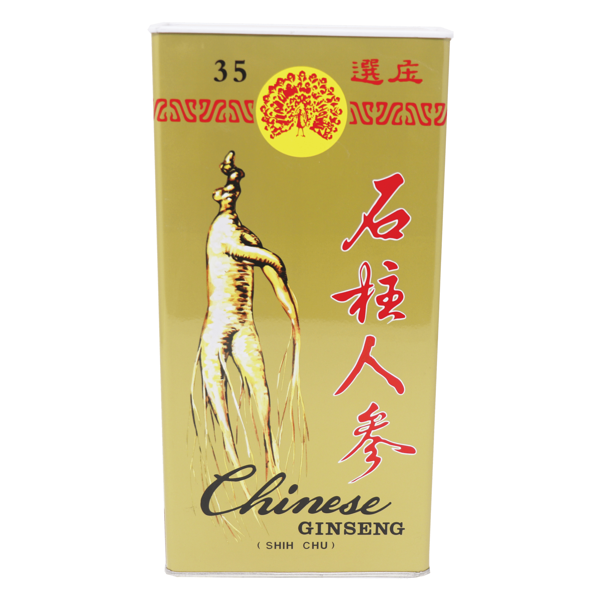 SHIH CHU Chinese GINSENG Small Size (35pieces) 2.8 ポンド