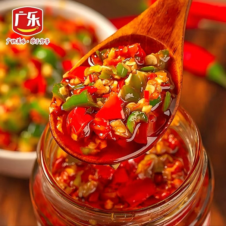 Two-Pepper Chili Sauce, with fermented beans260g