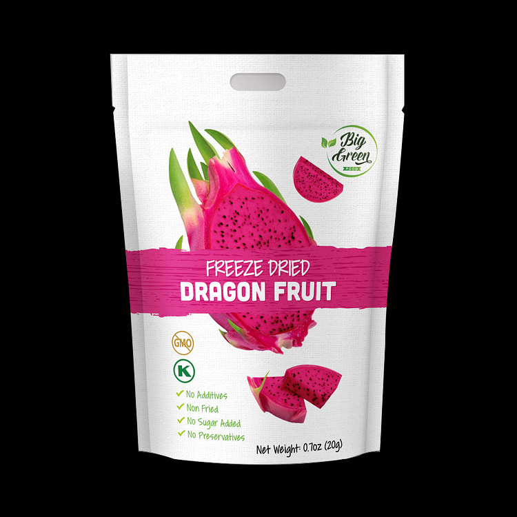 Freeze Dried Dragon Fruit