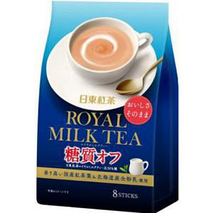 Nitto Red Tea Royal Milk Tea Less Sugar 8 Sticks