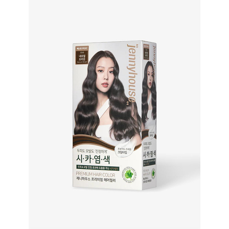 珍妮之家 6NB 自然棕色高级染发剂 120克 1 份