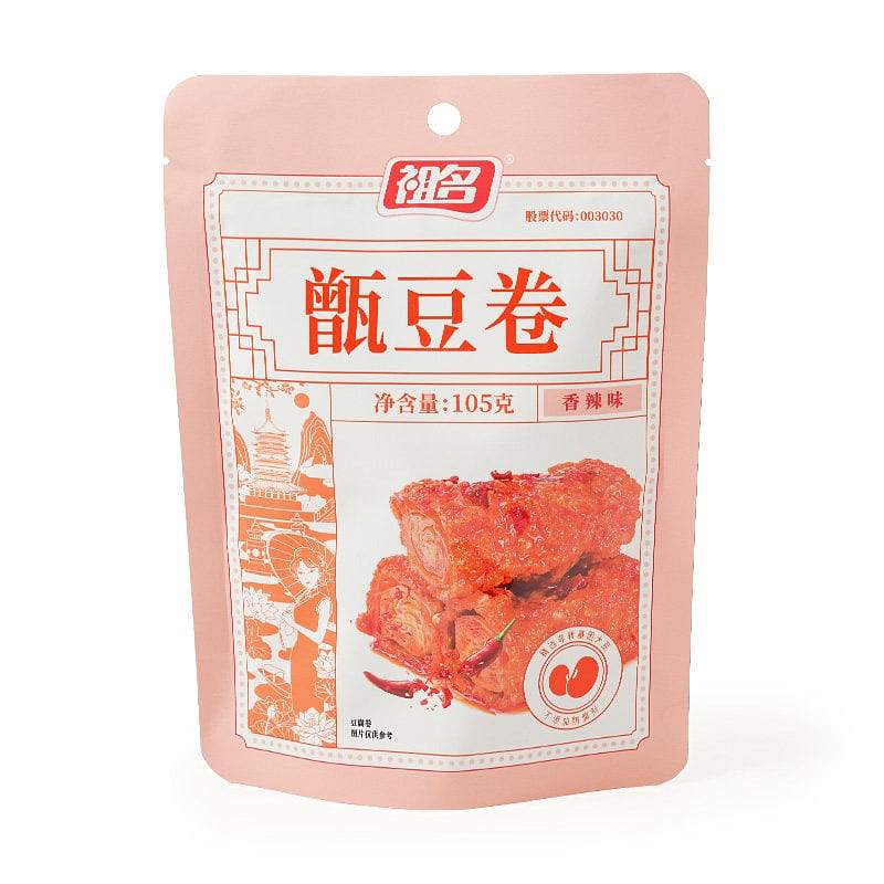Zuming Steamed Bean Rolls (Spicy Flavor) 105g 105 g