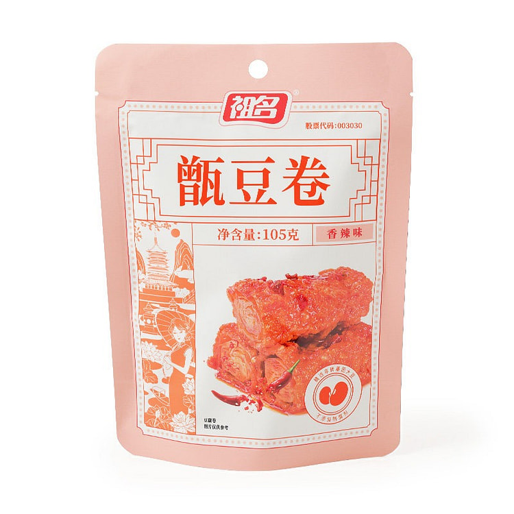 Zuming Steamed Bean Rolls (Spicy Flavor) 105g 105 g