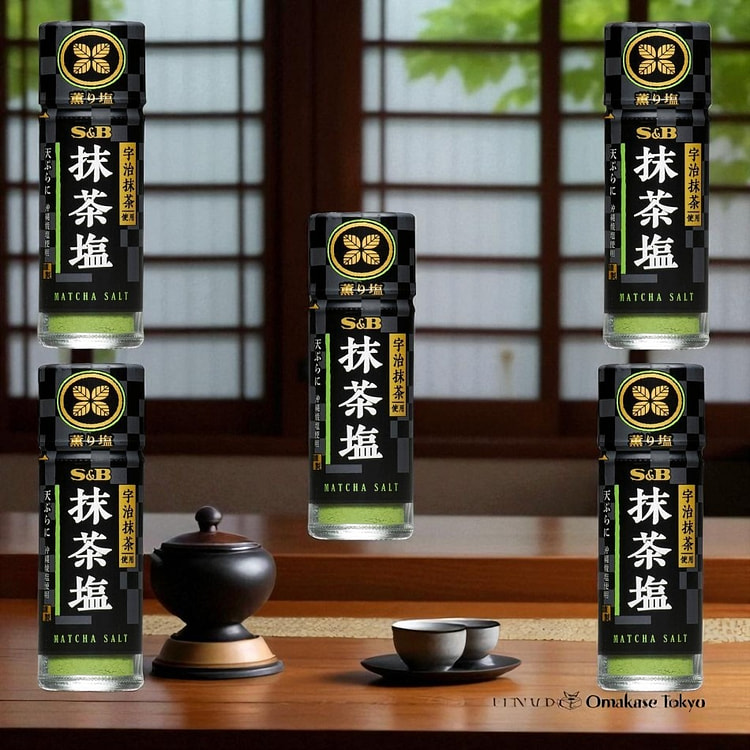S&B 香盐（抹茶盐）5包