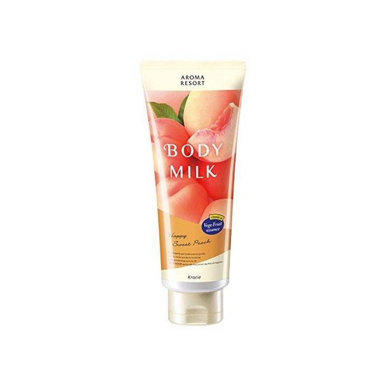 Kracie Aroma Resort Body Milk Happy 200g