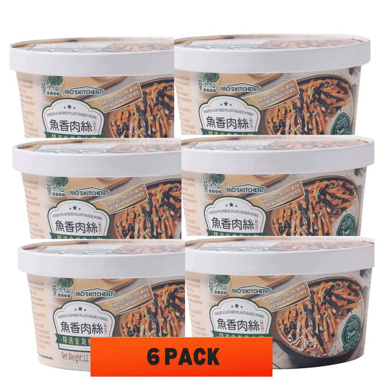 莫小仙 鱼香肉丝（植物肉)微波米饭360 克*6盒 360 克