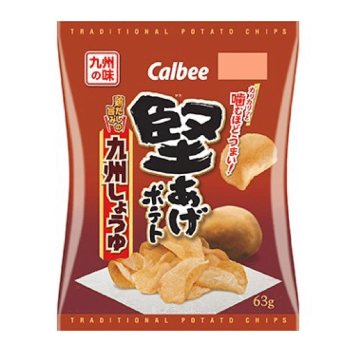 Kataage potato Kyushu soy sauce 65g 65 g