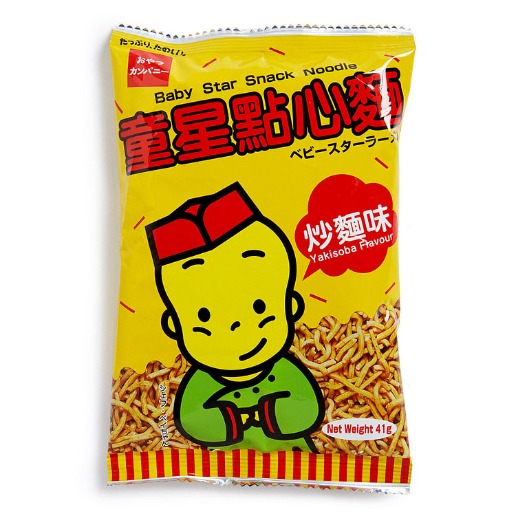 明星麵 童星點心麵炒麵味 41g 1 份