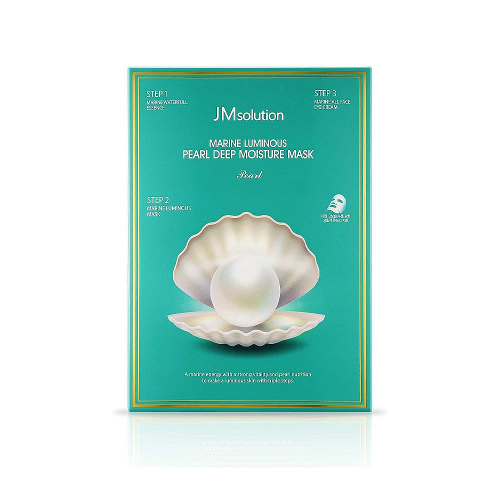 JM Solution Marine Luminous Pearl Deep Moisture Mask 10pcs 1 each