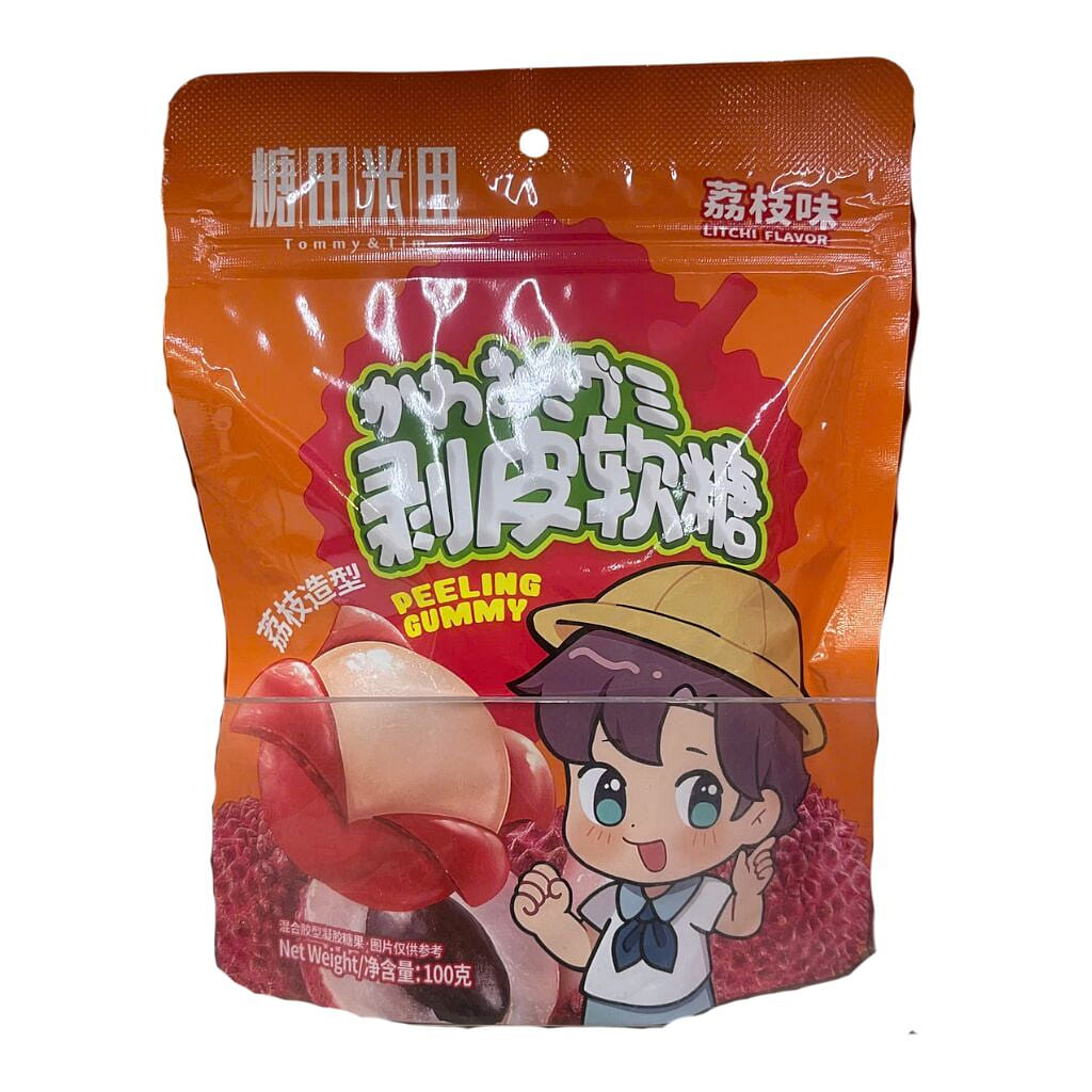 Tommy & Tim Lychee Flavor Gummy 3.53oz 1 each