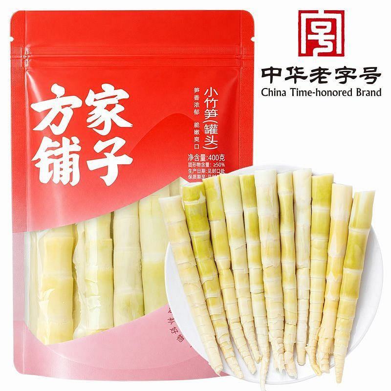 Fresh bamboo shoots tips, 400g 400 g