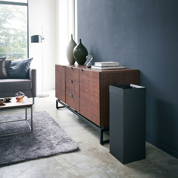 Trash Can - Steel Black