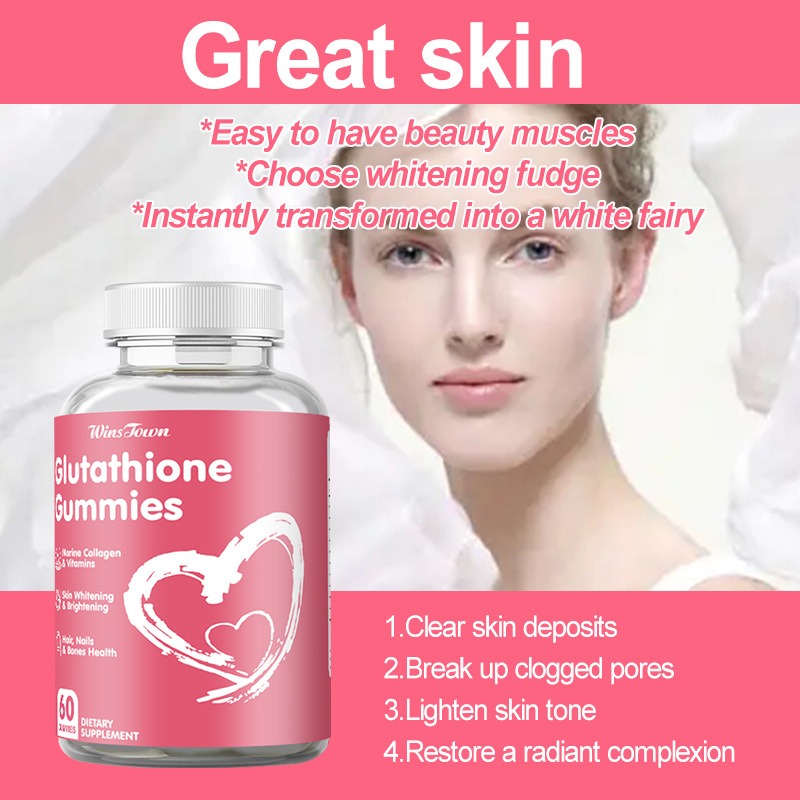 Get Passion Fruit Bright White Vitamin Candy Glutathione 3g * 60  capsules/bottle Delivered