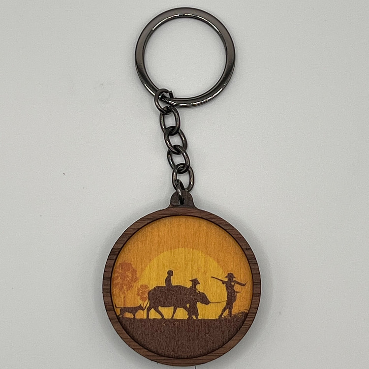 Vietnam Homeland Keychain Warm Autumn Afternoon