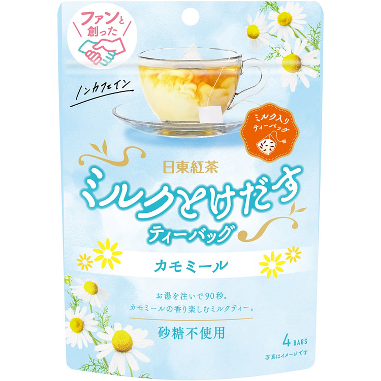 日东红茶 洋甘菊奶茶冲泡三角袋 4袋入