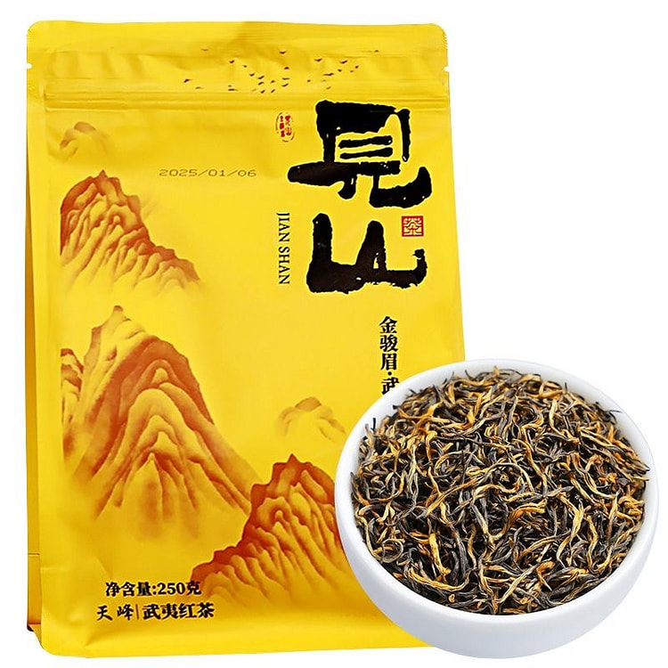 天峰 见山金骏眉武夷山正宗红茶 1袋 250 克