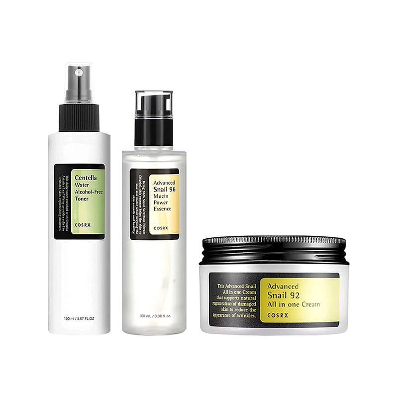COSRX Centella Snail Soothing and Hydrating Bundle 1 each