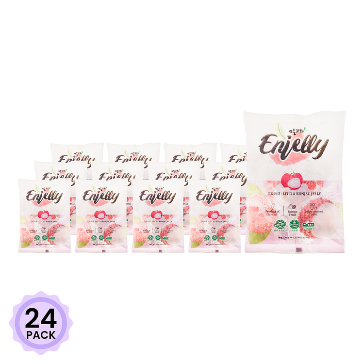 Jeagueijih Konjac Jelly Lychee 240 g*24 pack