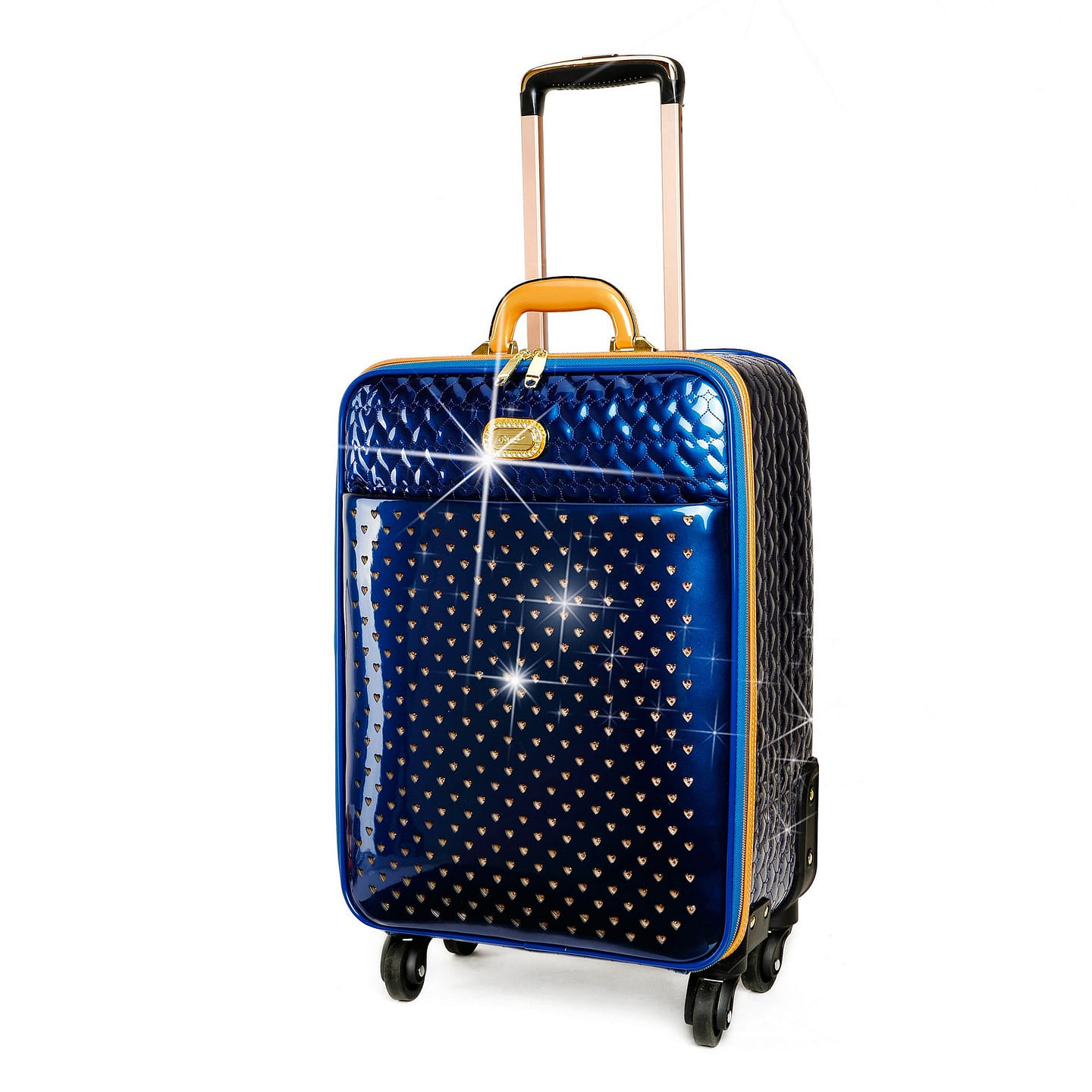 Starz Art Retro Light Weight Highend Spinner Luggage Royal Blue [RZL8899-RB] 1 each