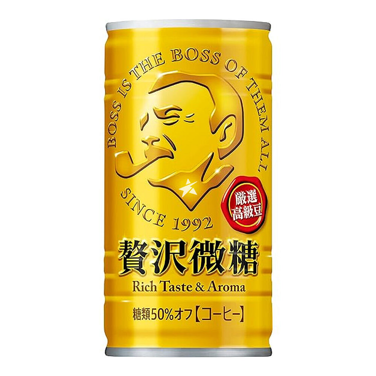 三得利 BOSS 轻糖高级豆拿铁 185g