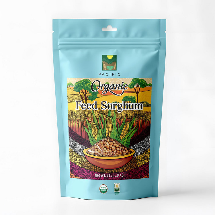 Pacific Organic Feed Sorghum 2Lbs 1 each