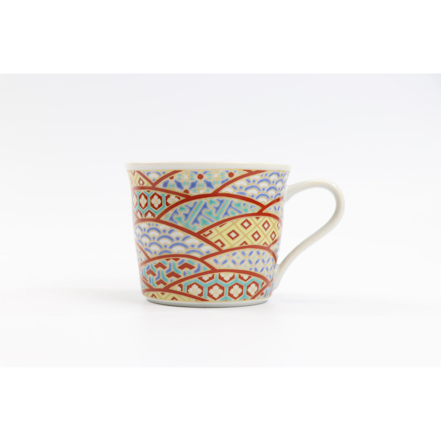 Kutani Ware fine patterned cup SK-415 3.54×3.54×2.91in 1 count