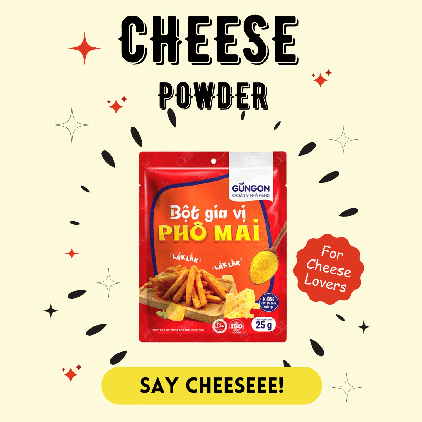 Cheese Seasoning Powder 25g 1 개입