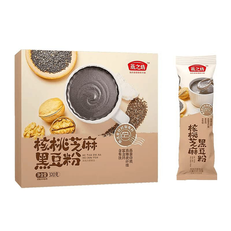 Yanzhifang Walnut, Sesame and Black Bean Powder 320 g